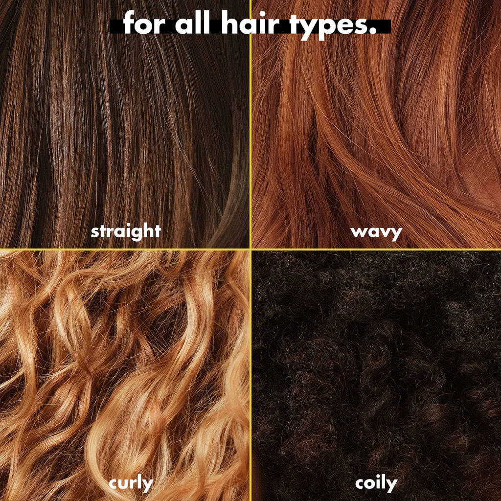 Gloss Mode Hair Treatment Oil is good for straight, wavy, curly and coily hair