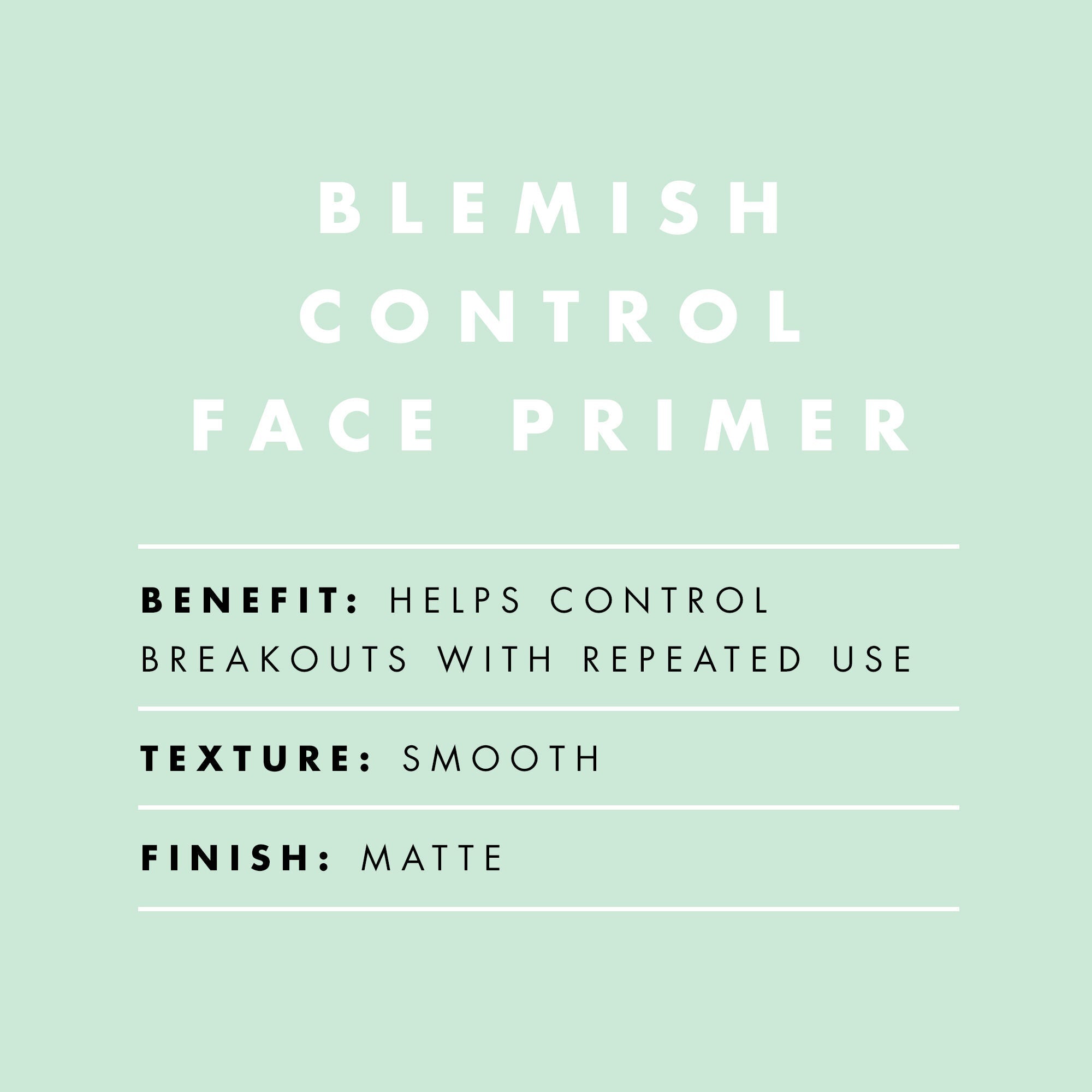 Blemish Control Face Primer