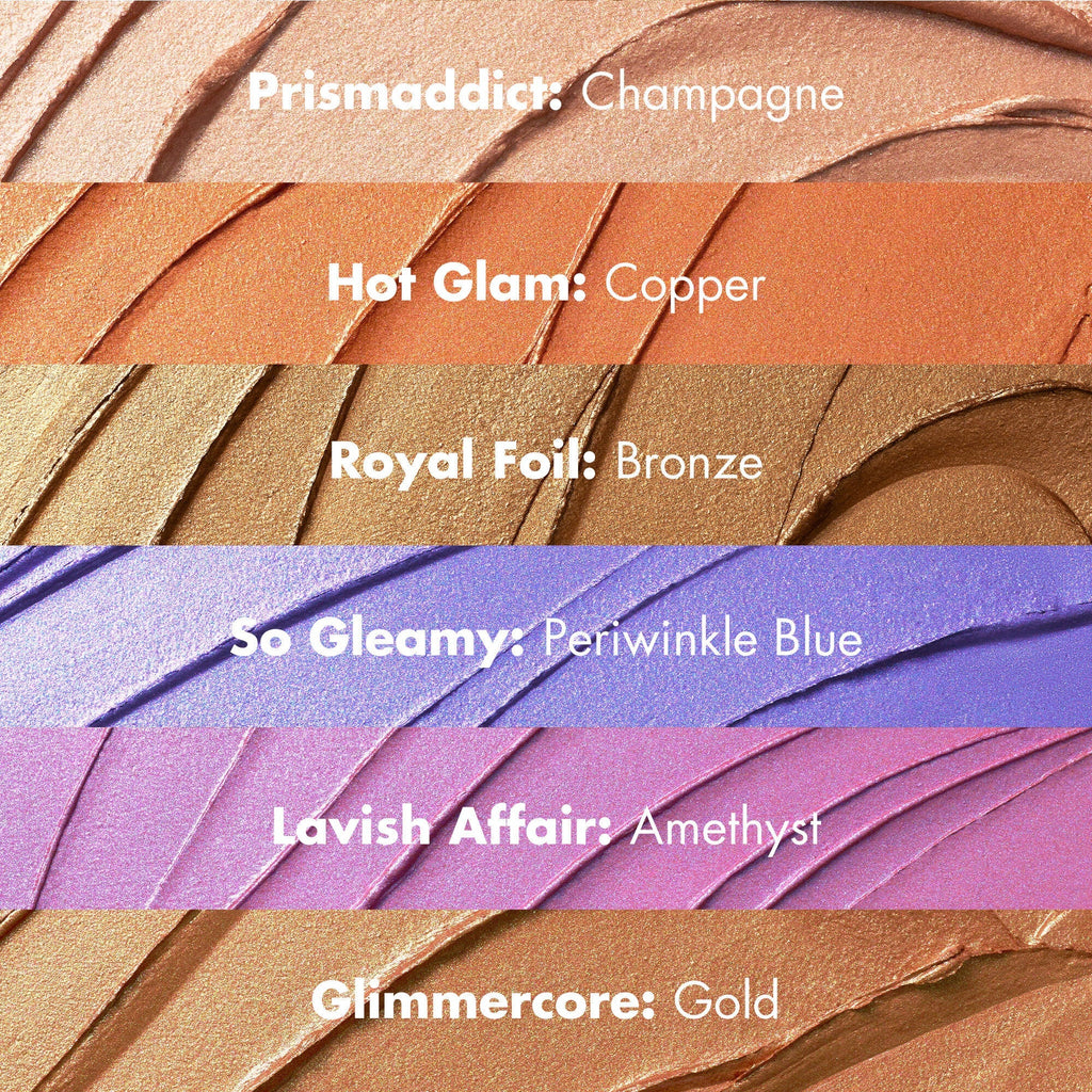 Glitzshow Eyeshadow Stick Shade Chart