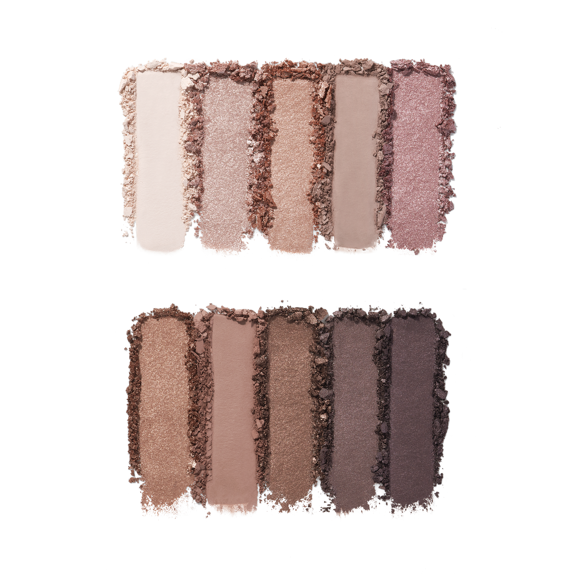 Nude & Rose Gold Eyeshadow Palette Shades